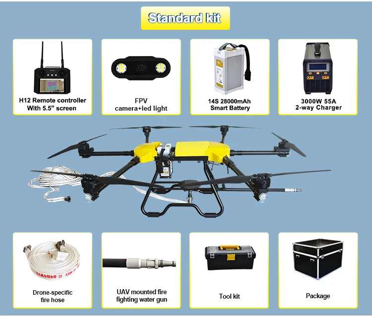 JTC Firefighting Drone 50KG插图17